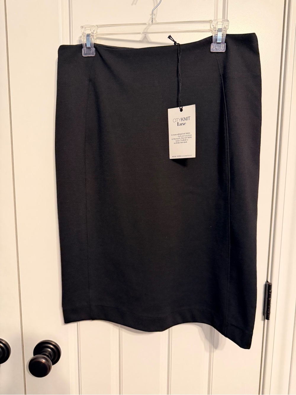 New York & Company Black Pencil Skirt - Sleek Office Style